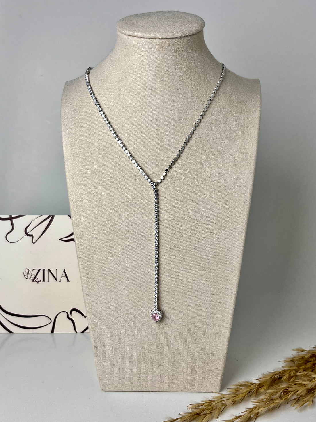 Silver "Delicate" necklace