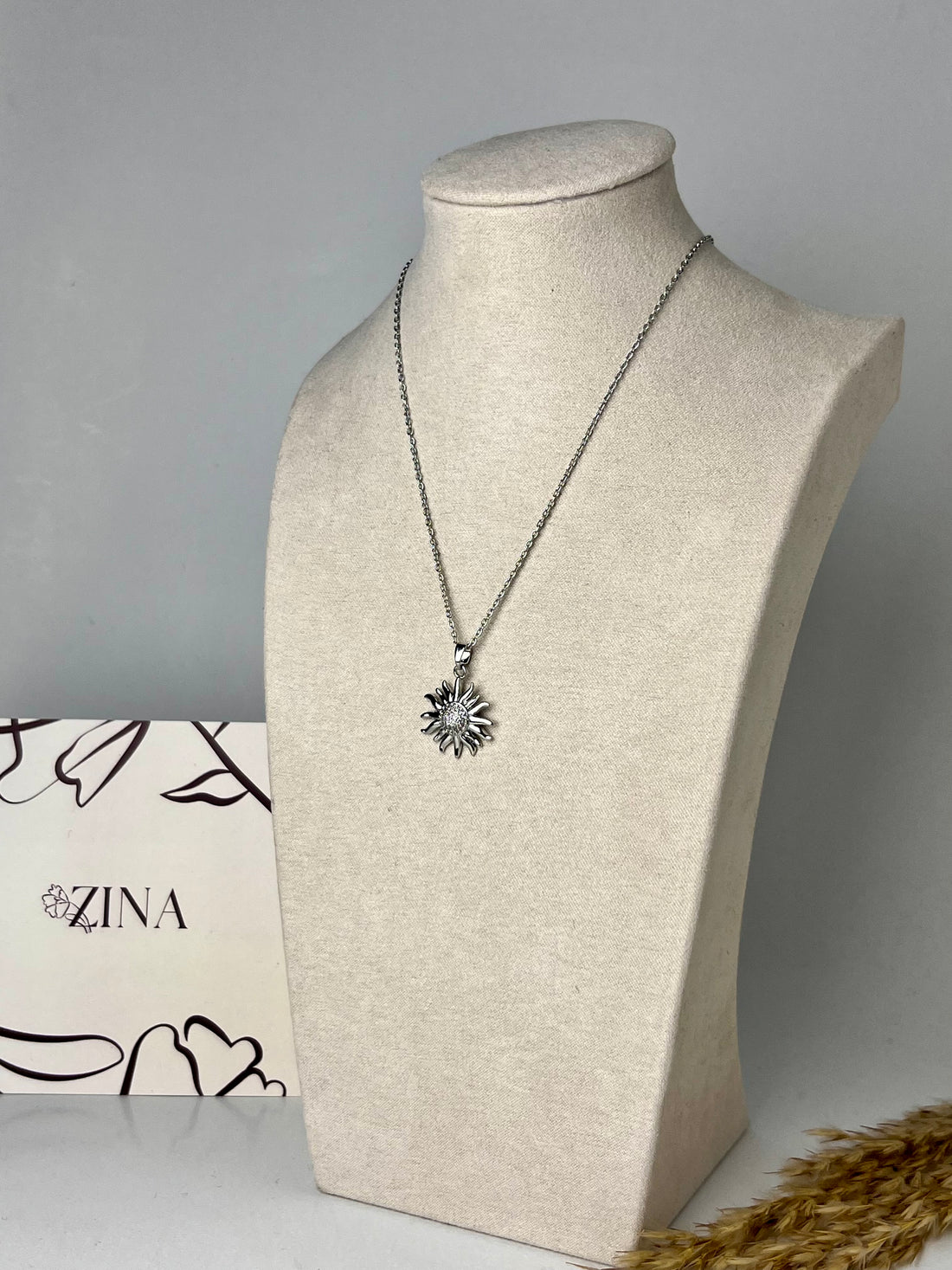 Silver "Joy" necklace