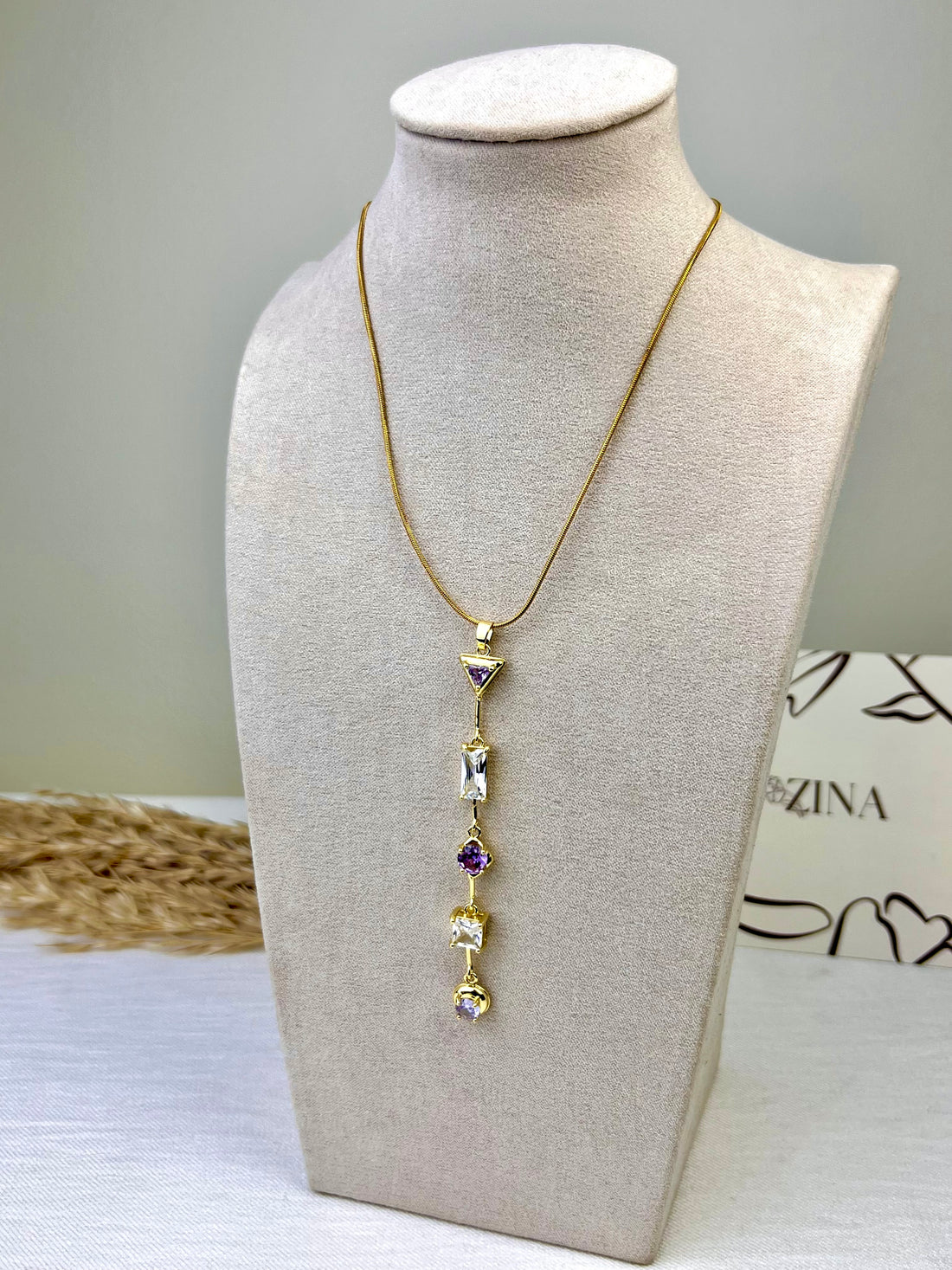 Violet necklace